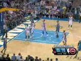   Hornets vs Nuggets match 2 playoffs 2009 Highlights Video Basket NBA