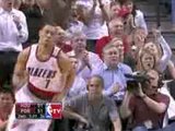   Rockets vs Blazers match 2 playoffs 2009 Highlights Video Basket NBA